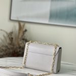 Louis Vuitton Twist MM Handbag - Gray - Image 3