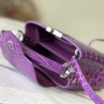 Louis Vuitton Capucines Mini Handbag - Purple - Image 3