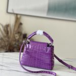 Louis Vuitton Capucines Mini Handbag - Purple - Image 5