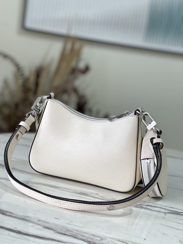 Louis Vuitton Marellini Handbag - White - Image 3