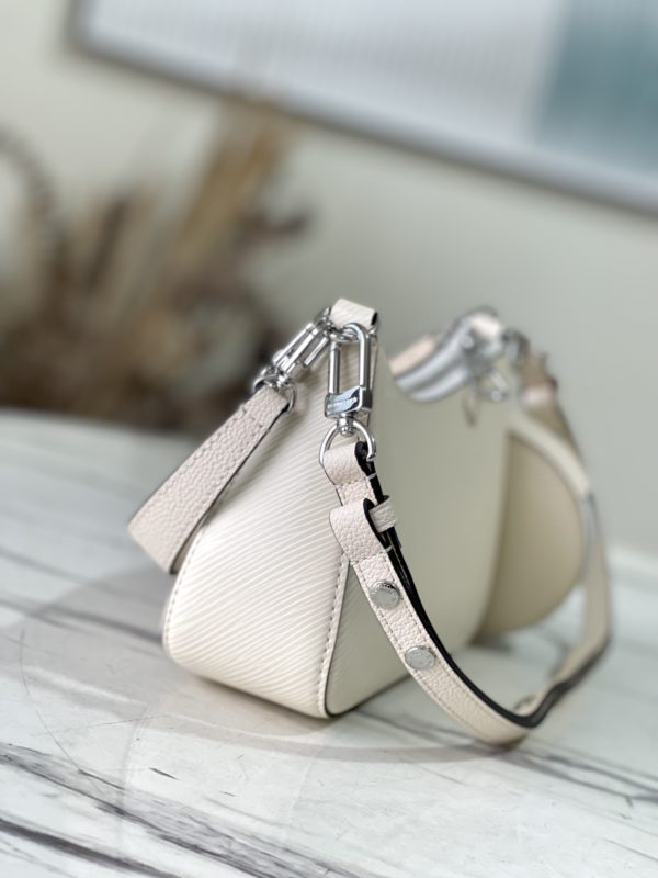 Louis Vuitton Marellini Handbag - White - Image 4
