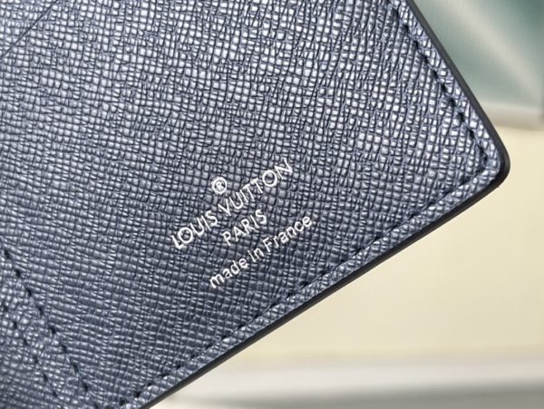 Louis Vuitton Saffiano Brown BRAZZA Wallet - Image 5
