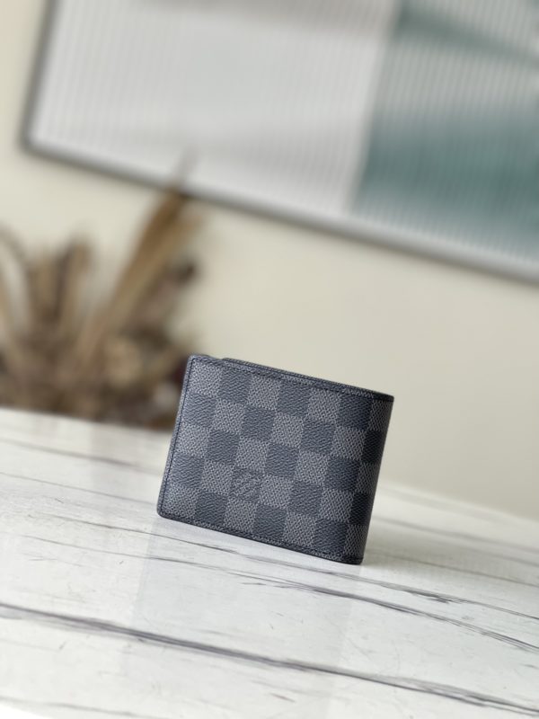 Louis Vuitton Haig Damier Graphite Canvas Wallet - Image 6