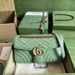 Gucci GG Marmont Bag - Green