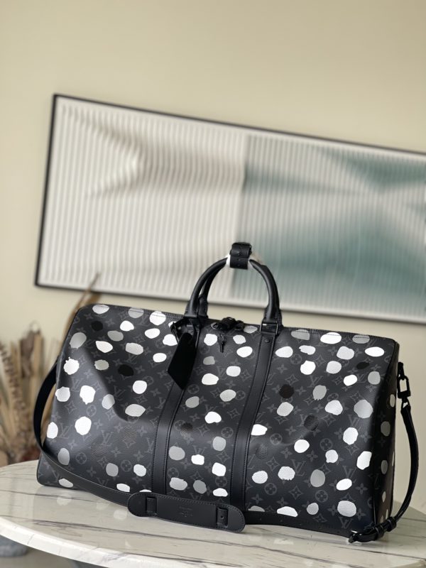 Louis Vuitton YK Keepall 55 Travel Bag - Image 7