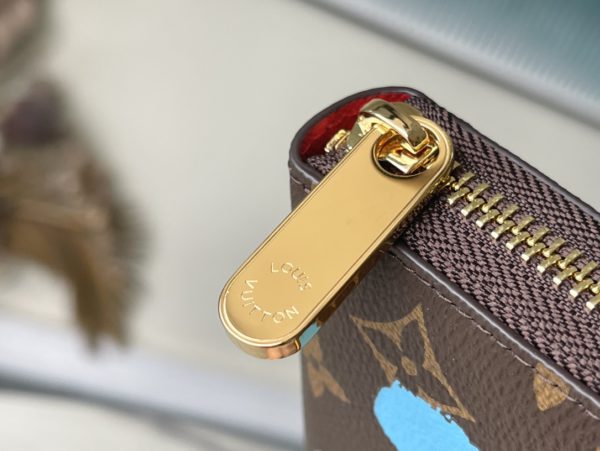 Louis Vuitton Zippy Zipper Polka Dot Wallet - Image 3