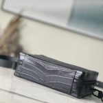 Louis Vuitton Black Crocodile Pattern Box Bag - Image 2