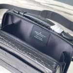 Louis Vuitton Black Crocodile Pattern Box Bag - Image 4
