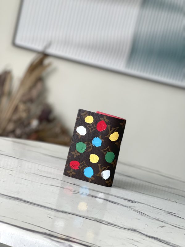 Louis Vuitton Kusama Yousheng Passport Holder - Image 6