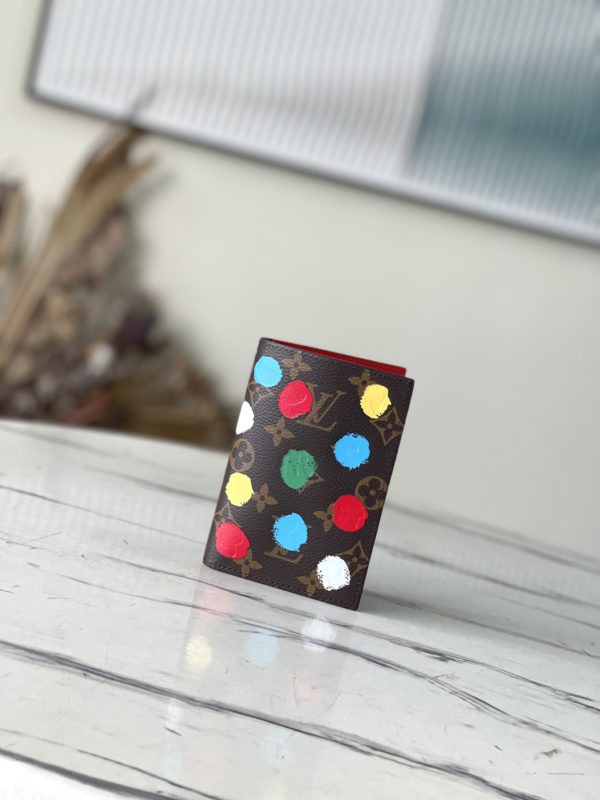 Louis Vuitton Kusama Yousheng Passport Holder