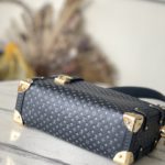 Louis Vuitton Full Leather Bag - Black - Image 3