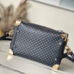 Louis Vuitton Full Leather Bag - Black - Image 5