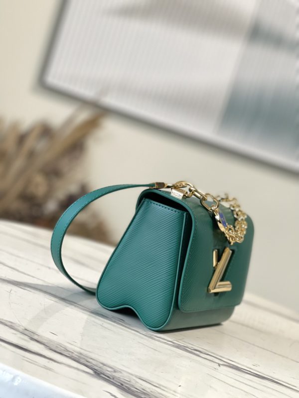 Louis Vuitton Twist Medium Handbag - Green - Image 8