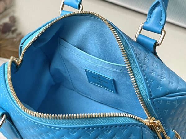 Louis Vuitton Speedy 20 Handbag - Blue - Image 5