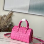 Louis Vuitton Speedy 20 Handbag - Rose Red - Image 8