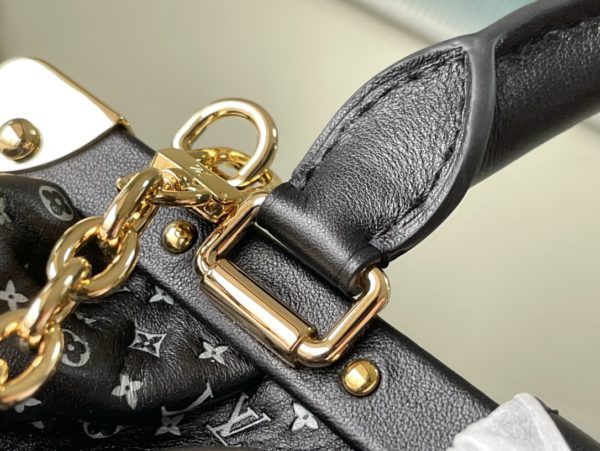 Louis Vuitton Monogram Clutch Bag - Black - Image 2