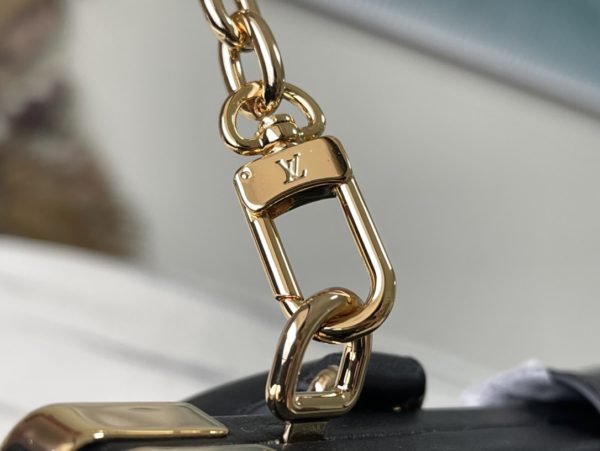 Louis Vuitton Monogram Clutch Bag - Black - Image 5