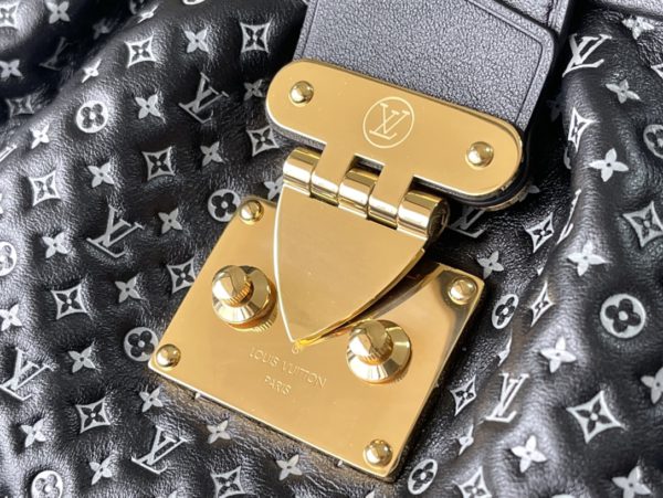 Louis Vuitton Monogram Clutch Bag - Black - Image 7
