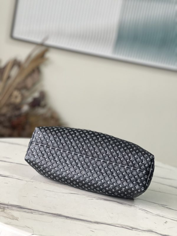 Louis Vuitton Monogram Clutch Bag - Black - Image 8