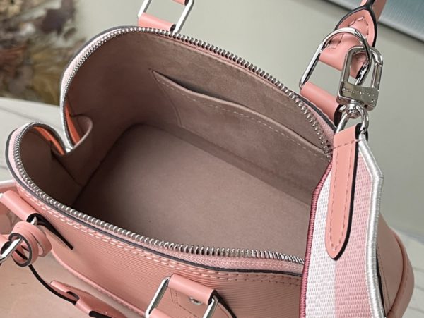 Louis Vuitton Peach Pink Hand Bag - Image 9