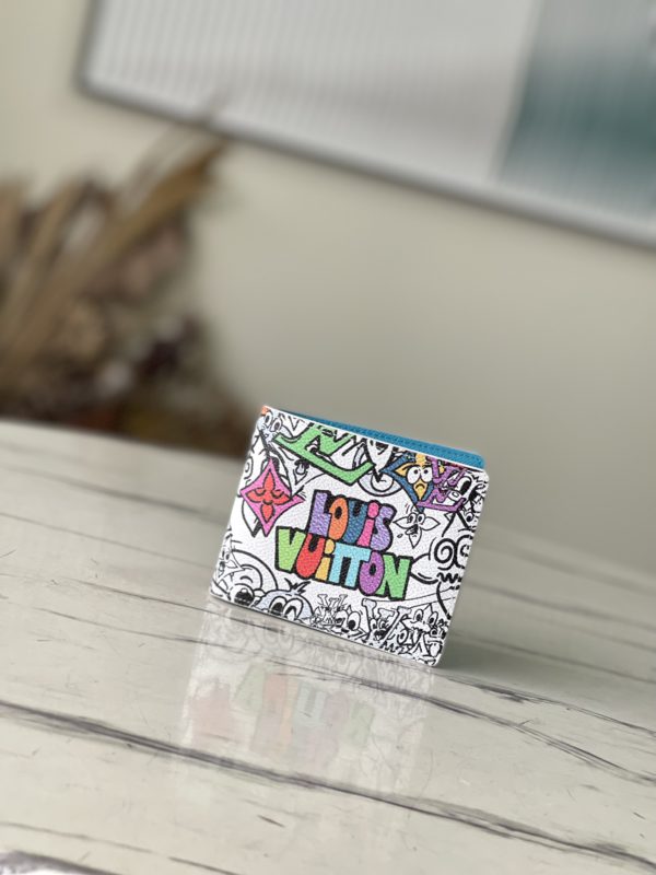 Louis Vuitton Monogram Comics Pocket Wallet