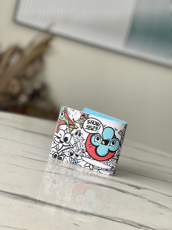 Louis Vuitton Monogram Comics Pocket Wallet - Image 8
