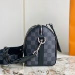 Louis Vuitton CITY KEEPALL Handbag - Black - Image 5