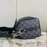 Louis Vuitton CITY KEEPALL Handbag - Black - Image 4