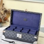 Louis Vuitton Heiger Blue 8-piece Watch Case - Image 4