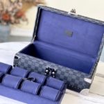 Louis Vuitton Heiger Blue 8-piece Watch Case - Image 6