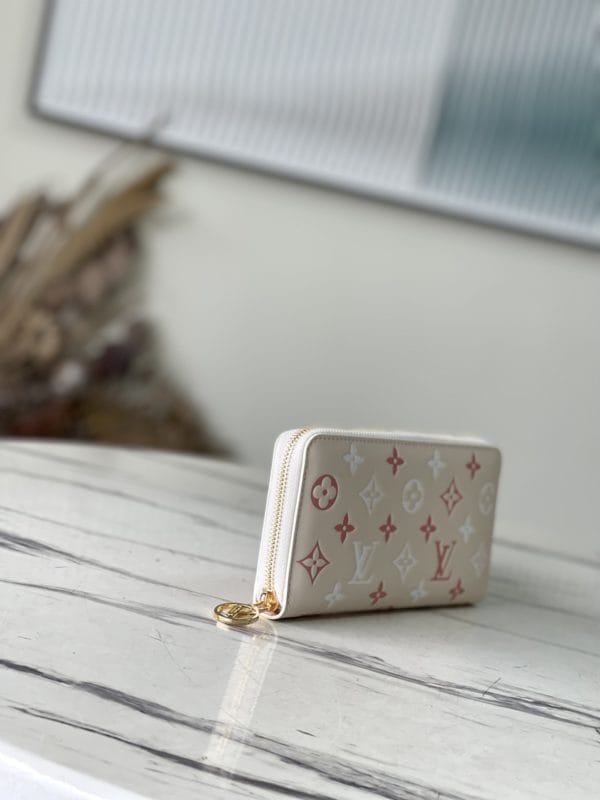 Louis Vuitton Zippy Zipper Wallet - Pink Monogram - Image 4