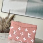 Louis Vuitton Silkscreen Daily Clutch - Pink - Image 3