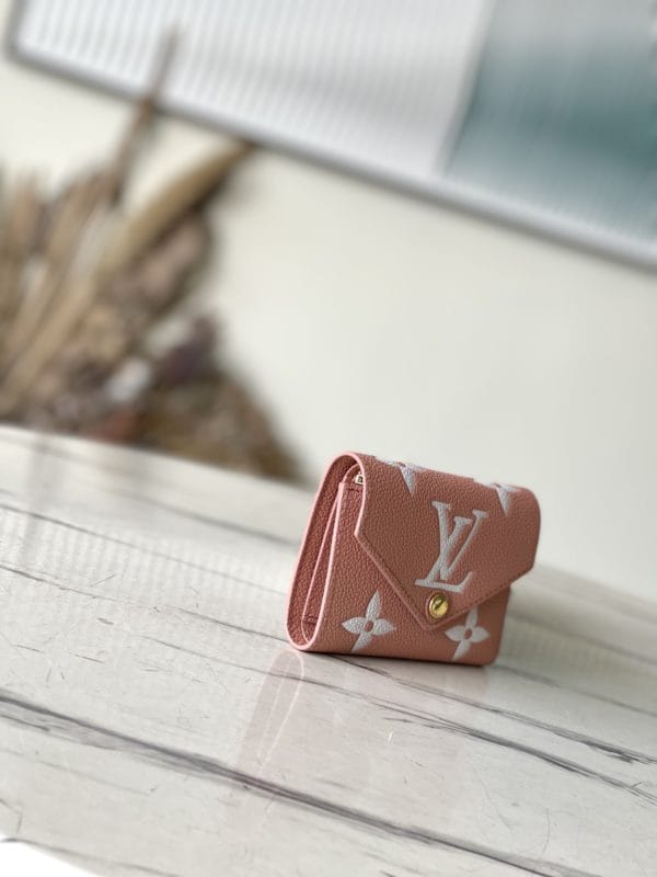 Louis Vuitton Victorine Tri-Fold Wallet - Pink - Image 5