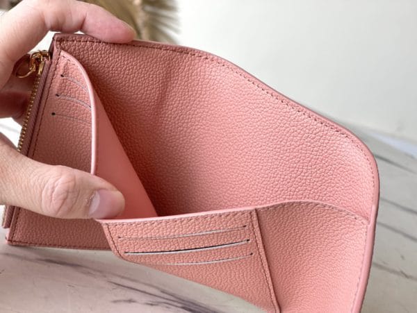 Louis Vuitton Victorine Tri-Fold Wallet - Pink - Image 9