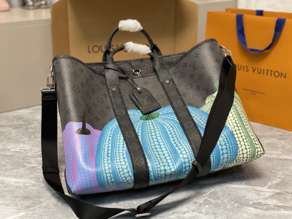 Louis Vuitton LV x YK Weekend Tote Handbag For Men - Image 3