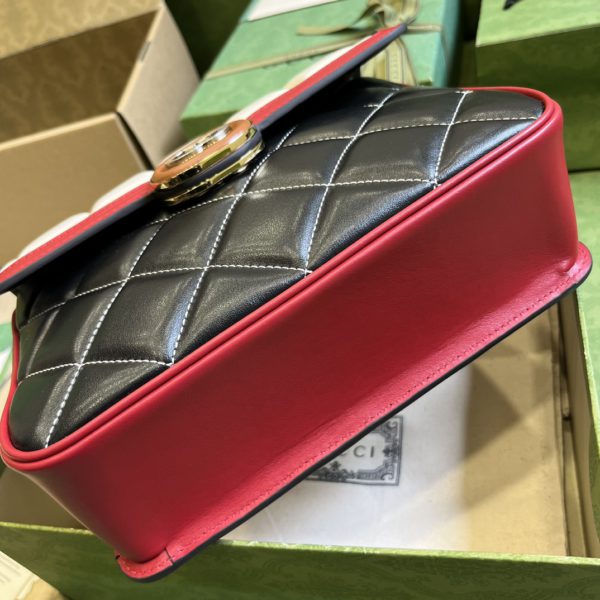 Gucci Deco Small Leather Shoulder Bag - Image 3