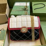 Gucci Deco Small Leather Shoulder Bag