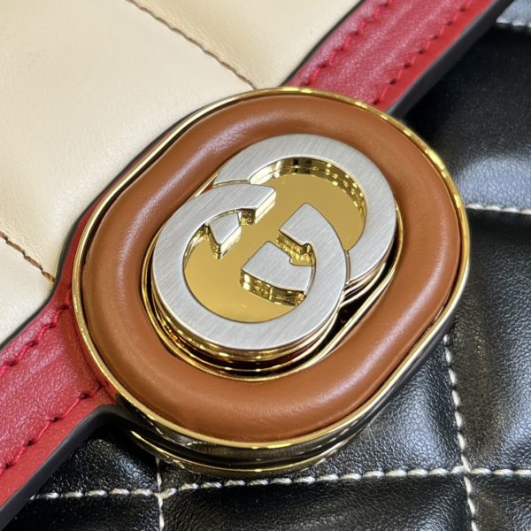 Gucci Deco Small Leather Shoulder Bag - Image 4