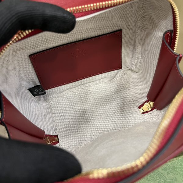 Gucci Red Blondie Top Handle Bag - Image 3