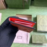 Gucci Leather GG Card Wallet - Orange - Image 4