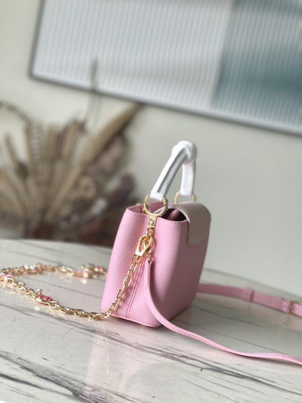 Louis Vuitton Capucines Handbag - Pink - Image 2