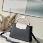 Louis Vuitton Capucines Handbag - Black - Image 2
