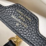 Louis Vuitton Capucines Handbag - Black - Image 7
