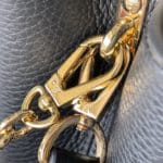 Louis Vuitton Capucines Handbag - Black - Image 8
