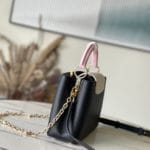 Louis Vuitton Capucines Handbag - Black - Image 3