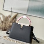 Louis Vuitton Capucines Handbag - Black