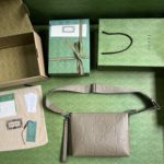 Gucci Medium Double G Messenger Bag - Gray - Image 5