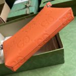 Gucci Super Double G Medium Messenger Bag - Orange - Image 5
