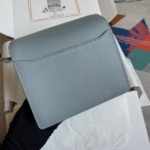 Hermes Pig Nose Bag - Blue - Image 5