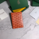 Goyard Passport Holder Wallet - Orange